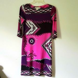 Morgan Mc Feeters size 2 multi color dress